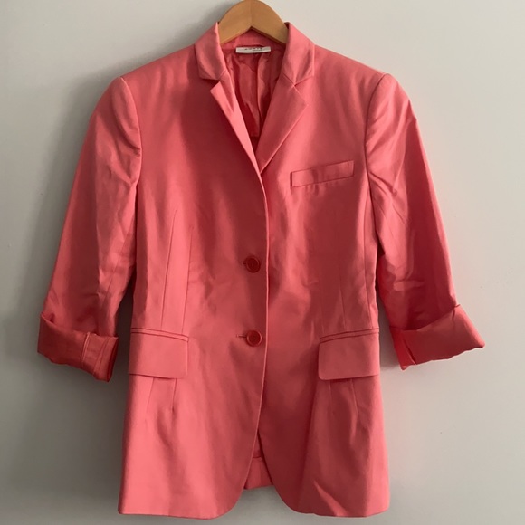 NEW Akris Punto Salmon Blazer, size 6 - Picture 4 of 7